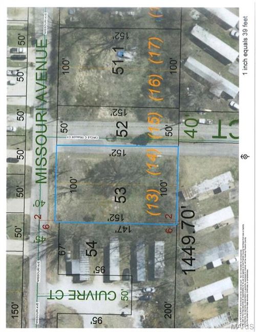 1654 Missouri Ave, Pacific, MO, 63069-3454 | Card Image