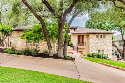 Front Exterior Circle Driveway. 3 Car garage and additional parking | Image 2