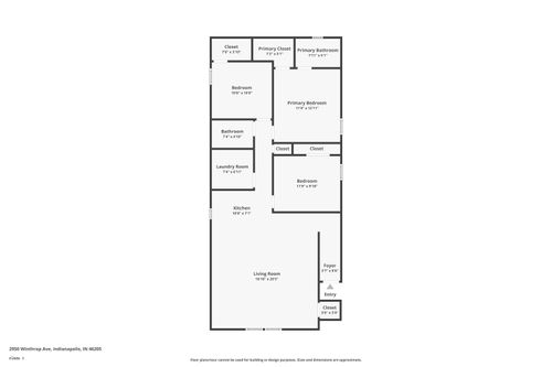 a-2950 Winthrop Ave, Indianapolis, IN, 46205-4041 | Card Image