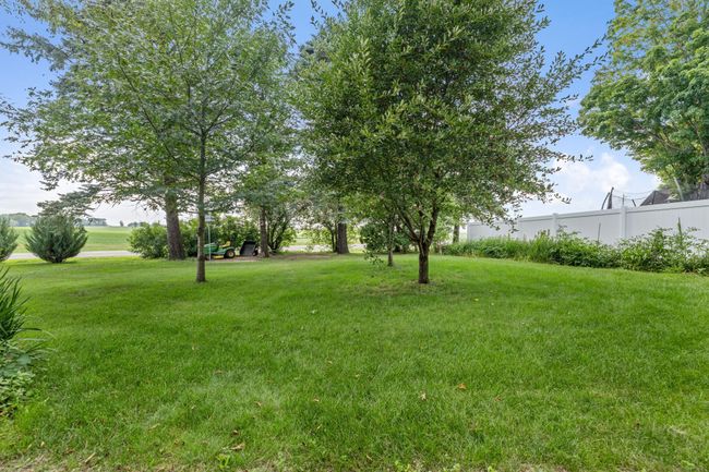 Expansive and flat back yard | Image 19