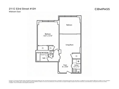 12h-211 E 53rd St, New York, NY, 10022-4807 | Card Image