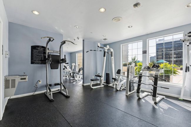 Exercise room featuring baseboards and recessed lighting | Image 34