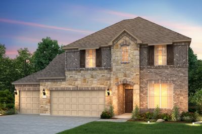 Pulte Homes, Lexington elevation D, rendering | Image 1