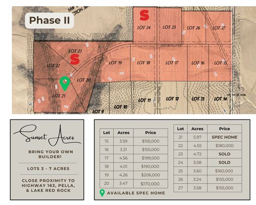 Lot 26 Fox Creek Court, Pella, IA, 50219 | Card Image