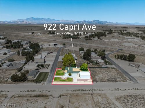 922 Capri Ave, Sandy Valley, NV, 89019-8558 | Card Image
