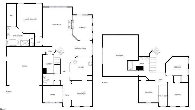 232 Raven Falls Ln, House other with 4 bedrooms, 3 bathrooms and 2 parking in Simpsonville SC | Image 22