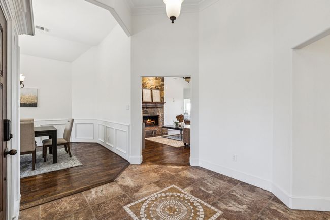 Looking into the diving room and living room from the front entryway | Image 4