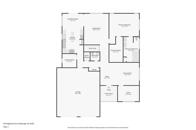 219 Highview Ave, House other with 4 bedrooms, 3 bathrooms and 2 parking in Pittsburgh PA | Image 48