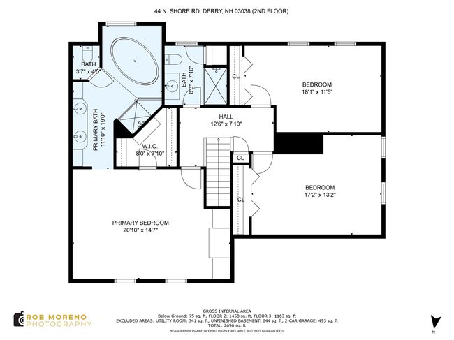 44 N Shore Rd, House other with 3 bedrooms, 3 bathrooms and null parking in Derry NH | Image 39