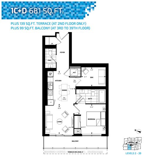 3907-18 Water Walk Dr, Unionville, ON, L3R6L5 | Card Image