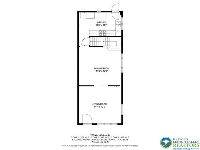 754 W Cumberland St, Townhouse with 3 bedrooms, 2 bathrooms and null parking in Allentown PA | Image 38