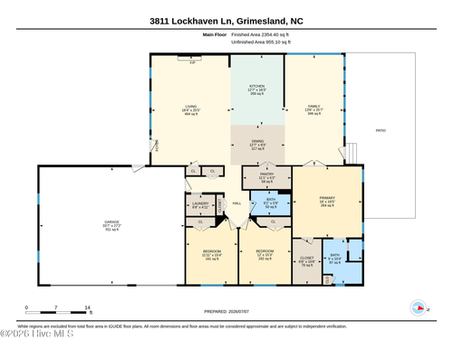 3811 Lockhaven Ln, Grimesland, NC, 27837-9079 | Card Image
