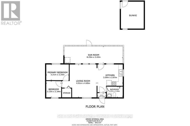 622469 Sideroad 7 Sideroad, House other with 2 bedrooms, 1 bathrooms and 6 parking in Chatsworth ON | Image 28