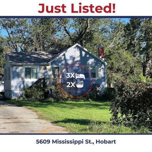 5609 Mississippi St, Hobart, IN, 46342-5649 | Card Image