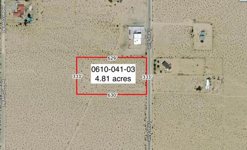 4 Acres On Lear Near Indian Trail, 29 Palms, CA, 92277 | Card Image