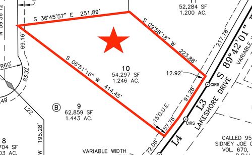 TBD Lot 10 Lakeshore Drive, Waxahachie, TX, 75165 | Card Image