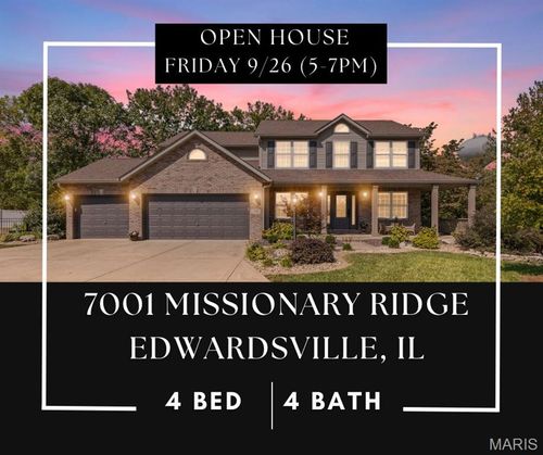 7001 Missionary Ridge Ct, Edwardsville, IL, 62025-3199 | Card Image