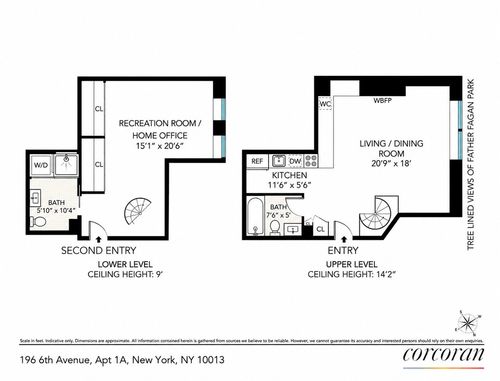 1a-196 Avenue Of The Americas, New York, NY, 10013-1235 | Card Image