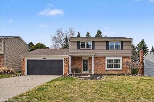 893 Dressler Ln, Rochester Hills, MI, 48307-3356 | Card Image