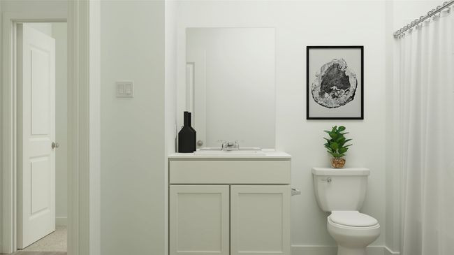 Full bathroom featuring vanity and toilet | Image 20