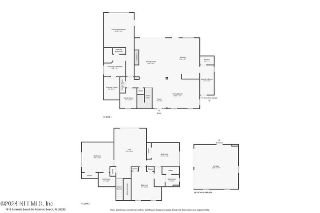 1816 Atlantic Beach Dr, House other with 4 bedrooms, 4 bathrooms and null parking in ATLANTIC BEACH FL | Image 29