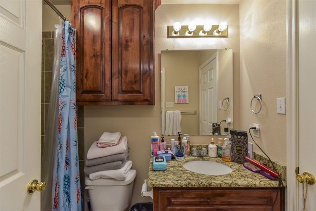 Bathroom with vanity and toilet | Image 11