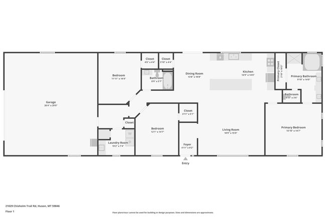 21029 Chisholm Trail Rd, House other with 3 bedrooms, 2 bathrooms and null parking in Huson MT | Image 30