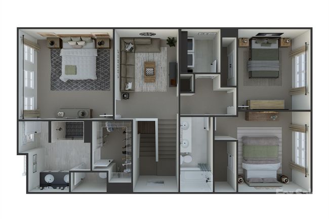 Trellis at Farmington | Plan 1 Rendering *actual finishes, orientation, and structural options vary on this home | Image 34
