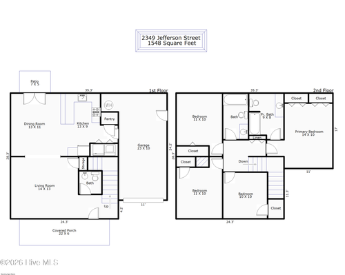 2349 Jefferson St, Wilmington, NC, 28401-7070 | Card Image
