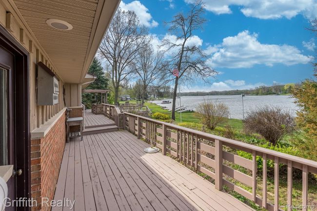 Expansive deck overlooking waterfront | Image 6