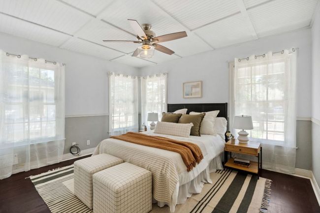 The nice-sized bedrooms have tons of natural light from all the fantastic windows. The wainscoting adds the perfect touch. | Image 9
