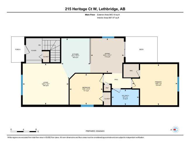 215 Heritage Court W, Home with 4 bedrooms, 2 bathrooms and 2 parking in Lethbridge AB | Image 40