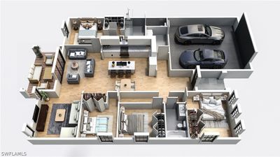 3d floorplan (Kitchen slightly altered) | Image 2