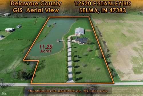 12520 E Stanley Rd, Selma, IN, 47383-9627 | Card Image