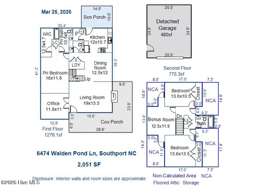 6474 Walden Pond Ln, Southport, NC, 28461-2612 | Card Image