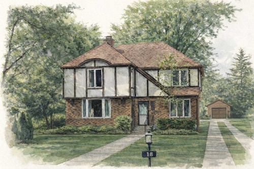 118 S Prospect Ave, Clarendon Hills, IL, 60514-1423 | Card Image