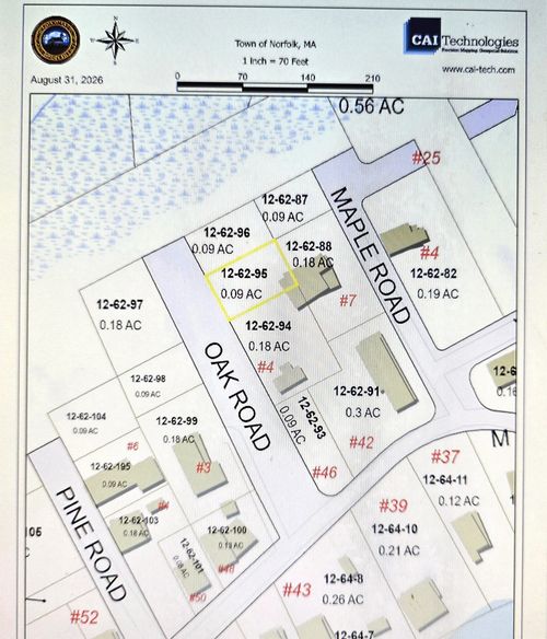 6 Oak Rd, Norfolk, MA, 02056 | Card Image