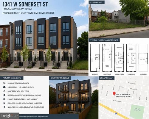 1341 W Somerset St, PHILADELPHIA, PA, 19132-2740 | Card Image