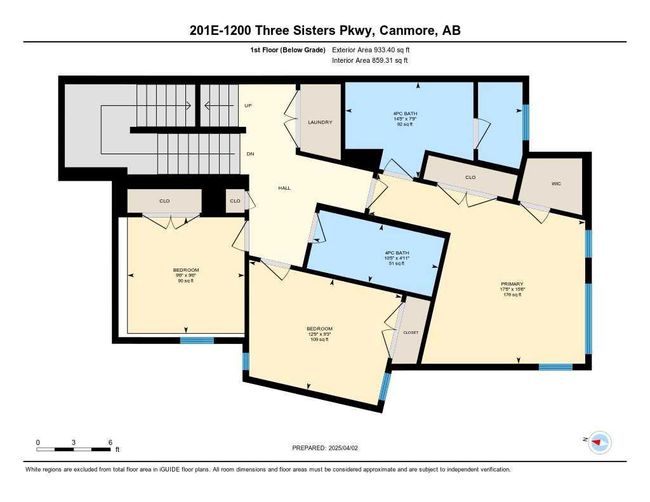 201E - 1200 Three Sisters Parkway, Townhouse with 3 bedrooms, 3 bathrooms and 2 parking in Canmore AB | Image 41
