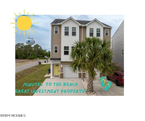 unit-1-713 Glenn Avenue, Carolina Beach, NC, 28428 | Card Image