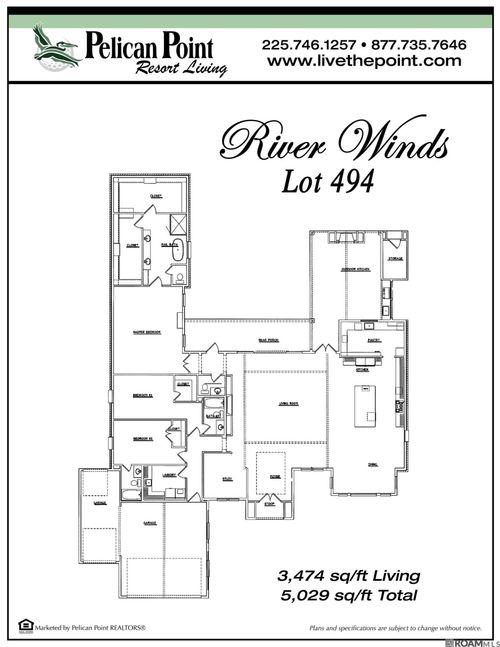 40128 River Winds Ct, Gonzales, LA, 70737-8573 | Card Image