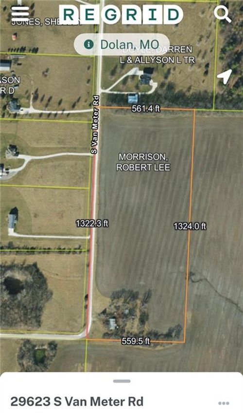 29623 S Van Meter Road, Freeman, MO, 64746 | Card Image