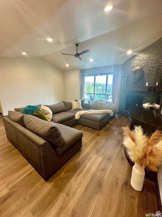 Abundant dining space behind couch | Image 10