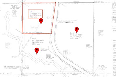 *note that address for lot 1 is incorrect on plat; should be 1011 GCR 21 | Image 2