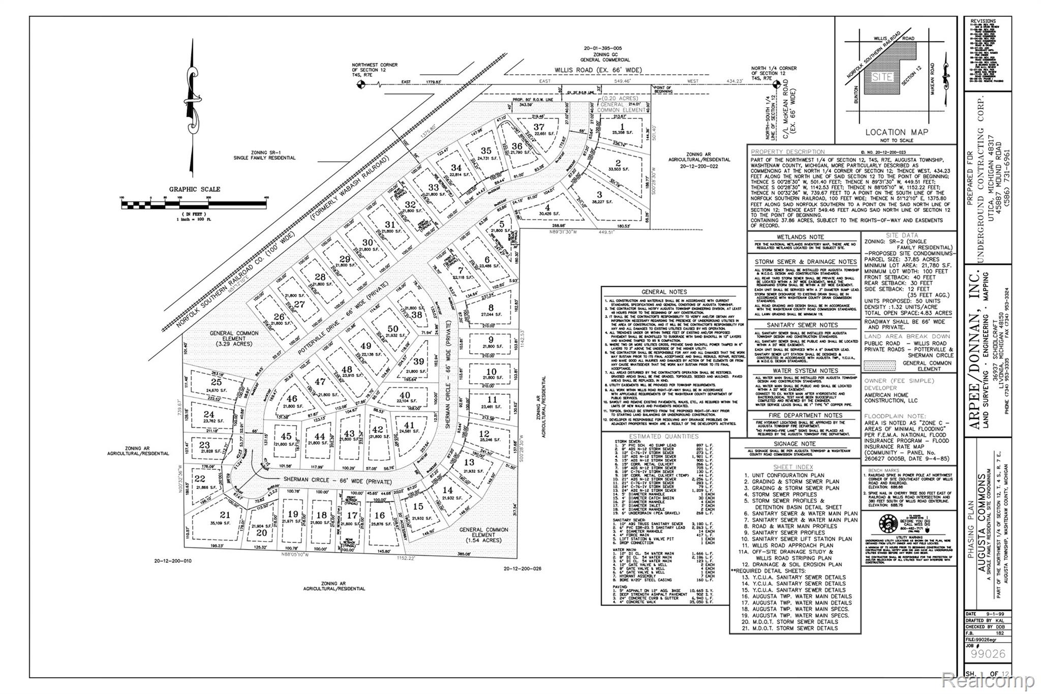 Land in Augusta Charter Township 3