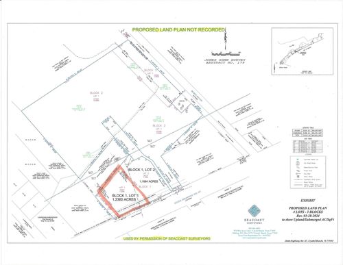 proposed-replat-not-recor-2033 Hwy 87, Crystal Beach, TX, 77650 | Card Image
