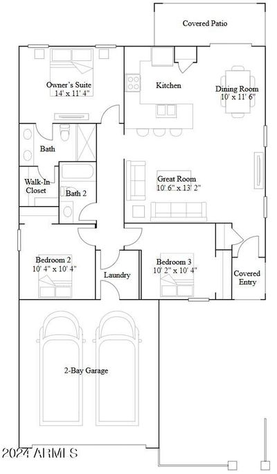 3263 W Caleb Road, House other with 3 bedrooms, 2 bathrooms and null parking in Phoenix AZ | Image 2