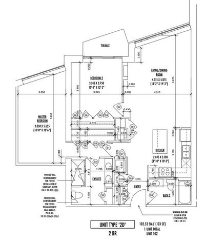 102 - 32 Brunel Rd, Home with 2 bedrooms, 2 bathrooms and 1 parking in Huntsville ON | Image 2