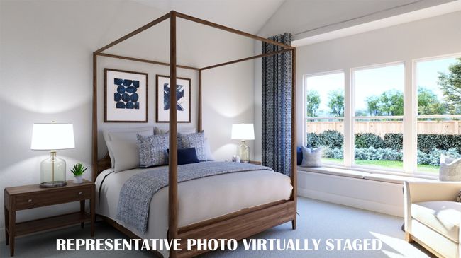 This dreamy owners suite combines high ceilings and oversized windows to create a relaxing and peaceful retreat. REPRESENTATIVE PHOTO VIRTUALLY STAGED | Image 11