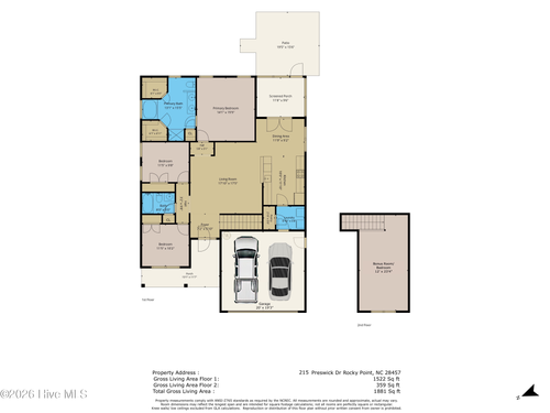 215 Preswick Dr, Rocky Point, NC, 28457-9610 | Card Image